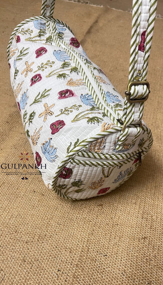 Coral Reef Tales Kids Cotton Duffel & Swim Bag – Kids Travel Bag | Gulpankh Canada